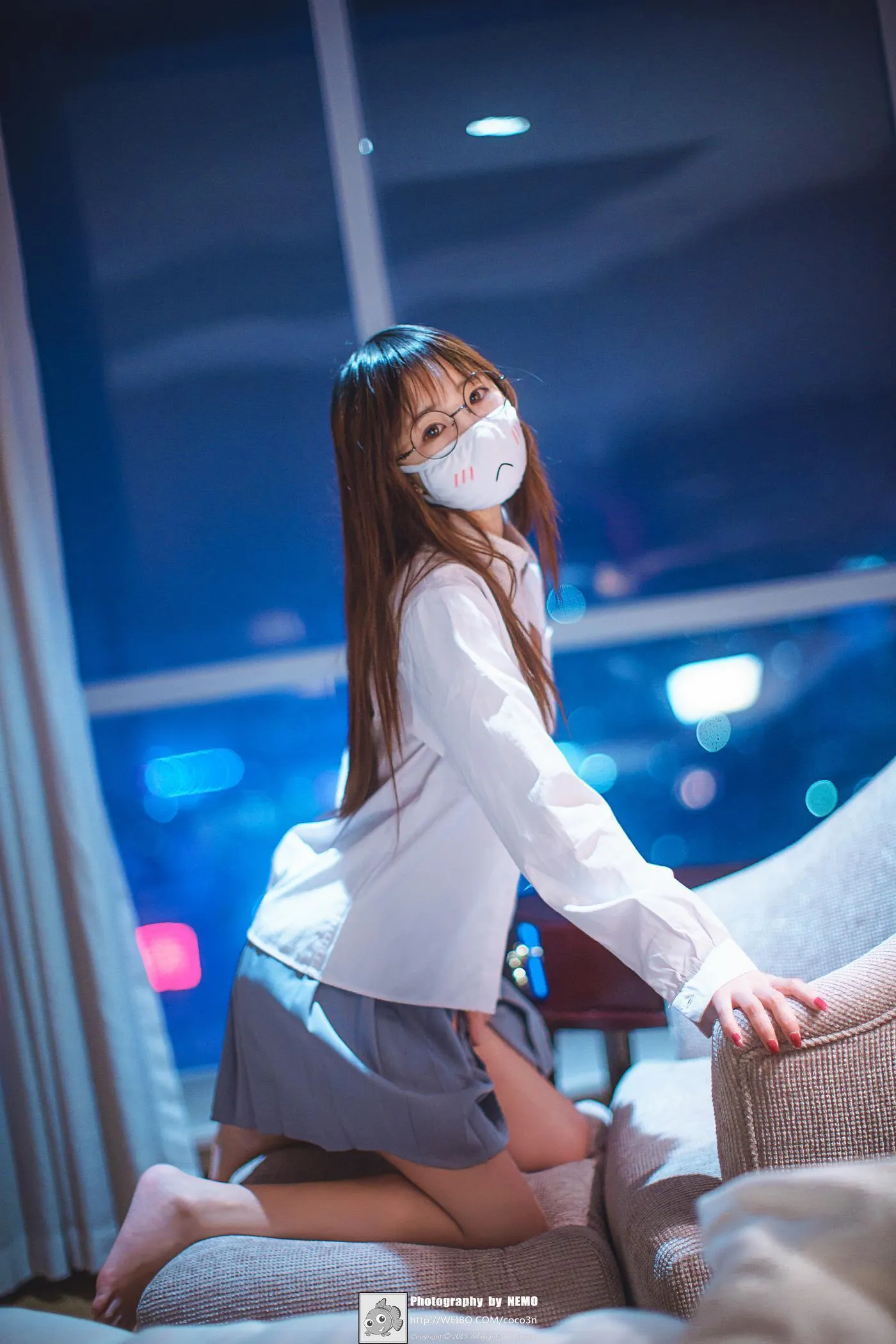 御子Yumiko – NO.01 口罩 [20P]插图7
